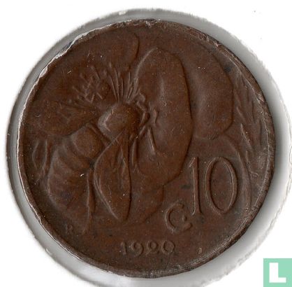 Italien 10 Centesimi 1920 - Bild 1