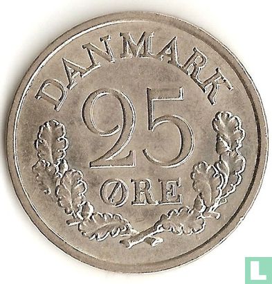 Dänemark 25 Øre 1962 - Bild 2