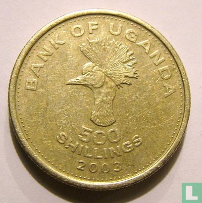 Uganda 500 shillings 2003 - Image 1