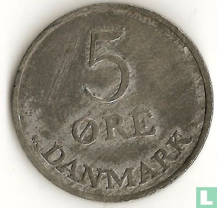 Denemarken 5 øre 1954 - Afbeelding 2