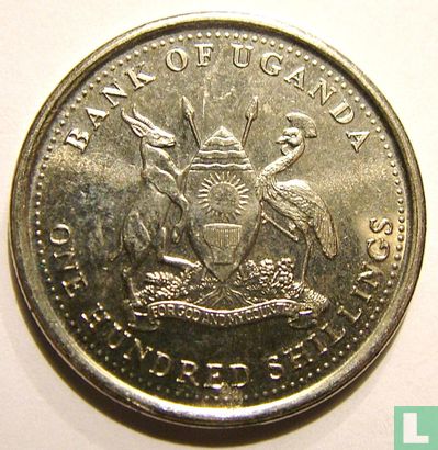 Uganda 100 shillings 2007 - Image 2