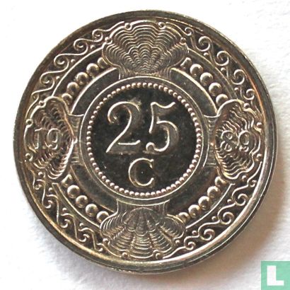 Netherlands Antilles 25 cent 1989 - Image 1
