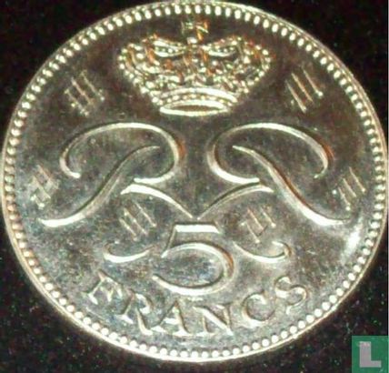 Monaco 5 francs 1989 - Afbeelding 2