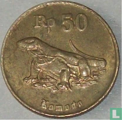 Indonesia 50 rupiah 1995 - Image 2
