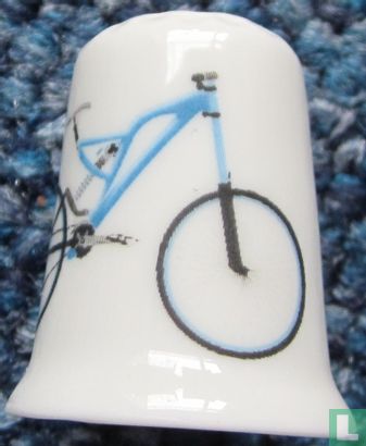 blauwe fiets - Afbeelding 3