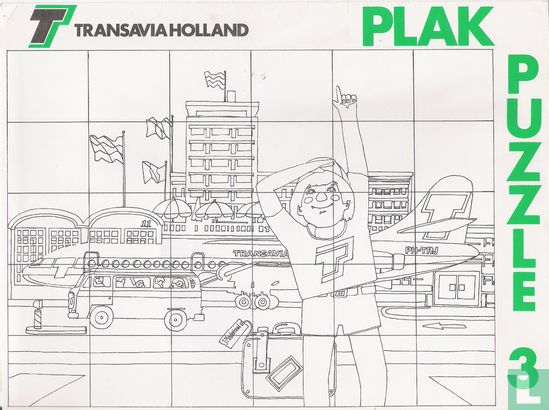 Transavia - Plak puzzle 3 (03) - Bild 2