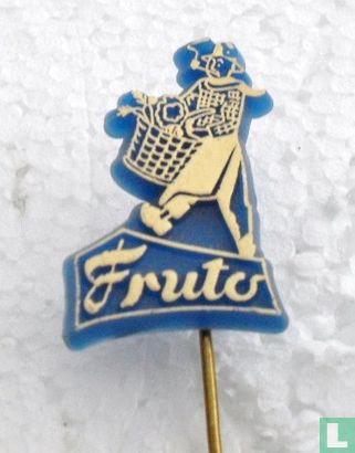 Fruto [gold on blue]