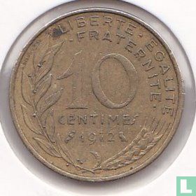 Frankreich 10 Centime 1972 - Bild 1