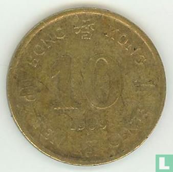 Hong Kong 10 cents 1989 - Afbeelding 1