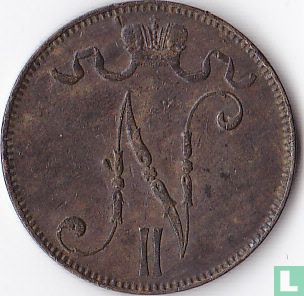 Finlande 5 penniä 1899 - Image 2