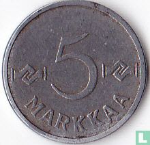 Finland 5 markkaa 1953 (iron) - Image 2