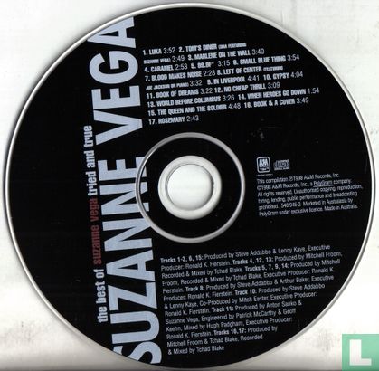 Tried and True - The best of Suzanne Vega - Afbeelding 3