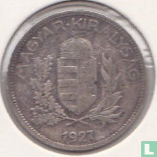 Hongarije 1 pengö 1927 - Afbeelding 1