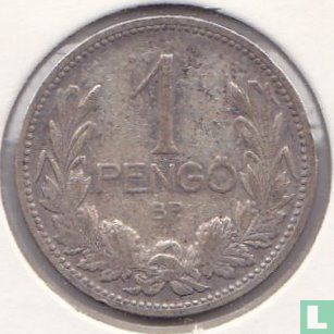 Hongarije 1 pengö 1927 - Afbeelding 2