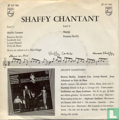 Shaffy cantate  - Afbeelding 2