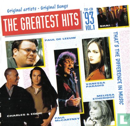 The Greatest Hits 1993 Vol.1  - Image 1
