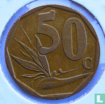 Afrique du Sud 50 cents 2004 - Image 2