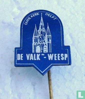 De Valk ”- Weesp Oude Kerk Delft [blue]