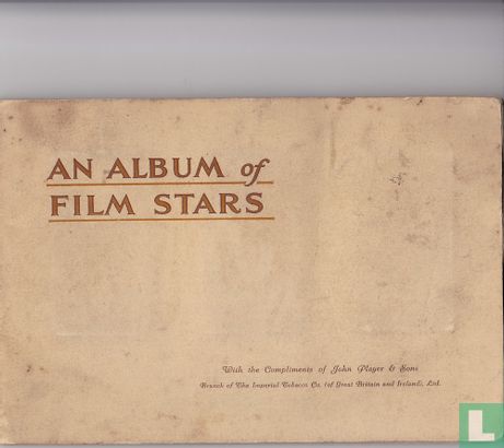 An album of film stars - Afbeelding 1