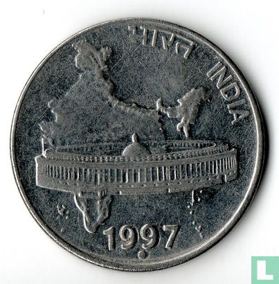 Inde 50 paise 1997 (Noida) - Image 1