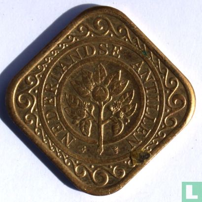 Netherlands Antilles 50 cent 1989 - Image 2