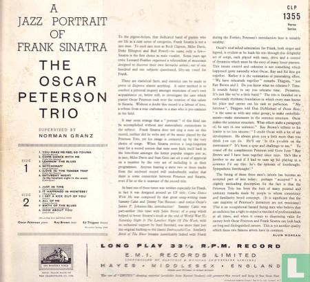 A Jazz Portrait of Frank Sinatra  - Afbeelding 2