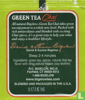 Green Tea Chai - Afbeelding 2