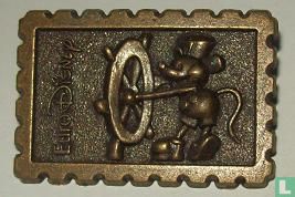EuroDisney (Steamboat Willy stamp) [bronze]