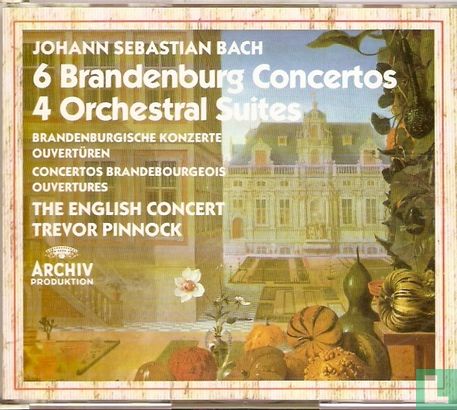 6 Brandenburg concertos - 4 orchestral suites - Image 1