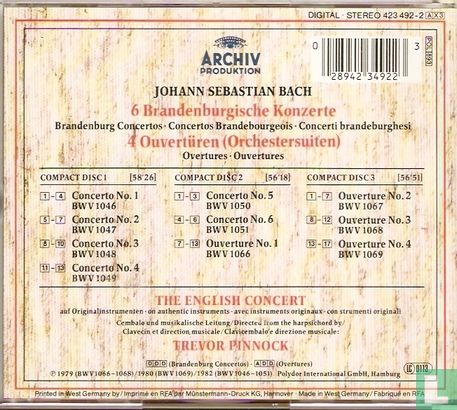 6 Brandenburg concertos - 4 orchestral suites - Image 2