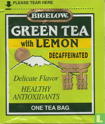 Green Tea with Lemon Decaffeinated - Afbeelding 1
