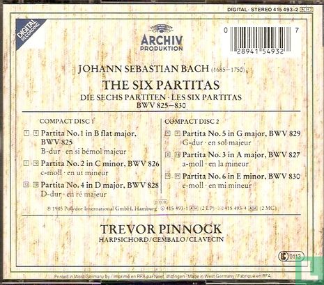 The six partitas BWV 825-830 - Bild 2