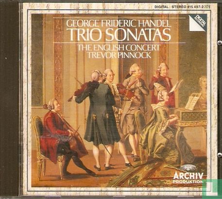 Trio sonatas - Image 1