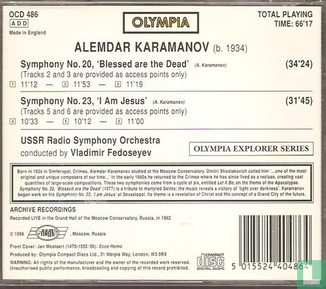 Alemdar Karamanov: Symphonies nos. 20 & 23 - Image 2
