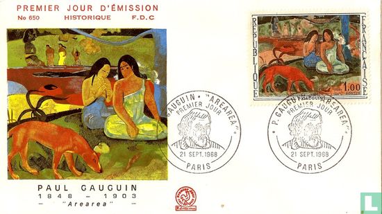 Schilderij Paul Gauguin  - Afbeelding 1
