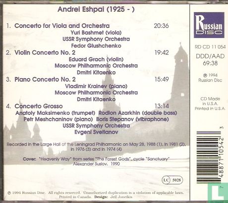 Andrei Eshpai concertos - Image 2