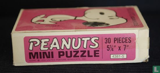 Peanuts mini puzzle Snoopy - Afbeelding 2