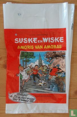 Suske en Wiske plastic tas Amoris van Amoras  - Afbeelding 1