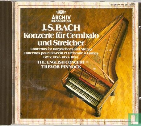 Konzerte für Cembalo und Streicher BWV 1052 - 1053 - 1054 - Bild 1