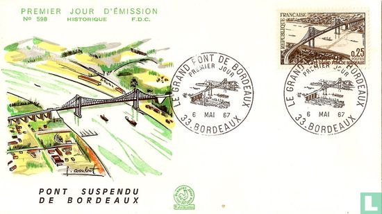 Le Grand Pont de Bordeaux  - Image 1