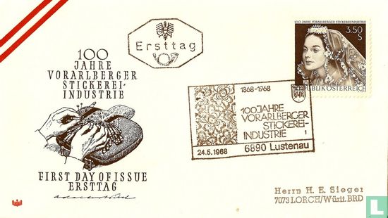 Stickerei-Industrie 100 Jahre