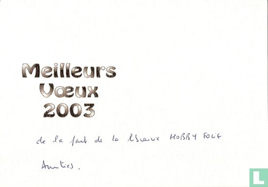 Meilleurs vœux 2003 - Image 2