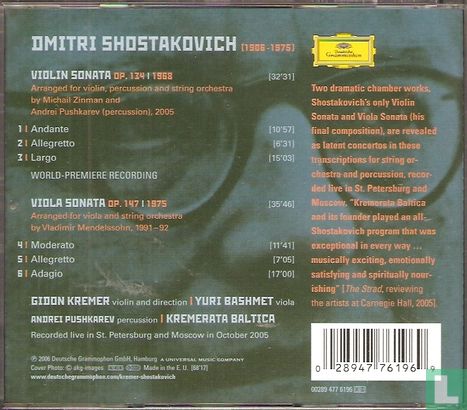 Shostakovich: Sonata & Sonata - Image 2