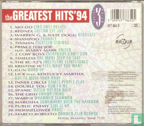 The Greatest Hits 1994 Vol 3 - Afbeelding 2