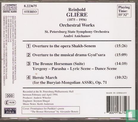 Orchestral works  - Afbeelding 2