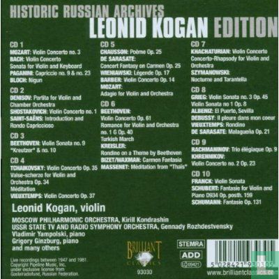 Leonid Kogan Edition - Afbeelding 2