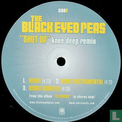 Shut Up (Knee Deep Remix)  - Afbeelding 2