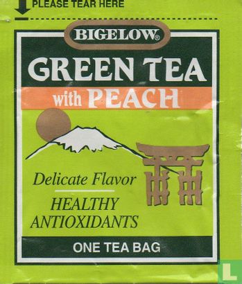 Green Tea with Peach  - Afbeelding 1