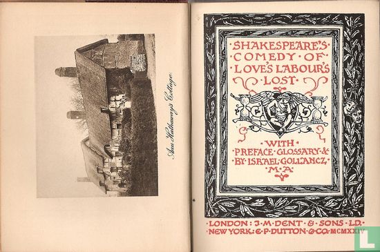 Shakespeare's comedy of Love's labour's lost  - Bild 3