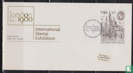 Int. London 1980 Briefmarkenausstellung